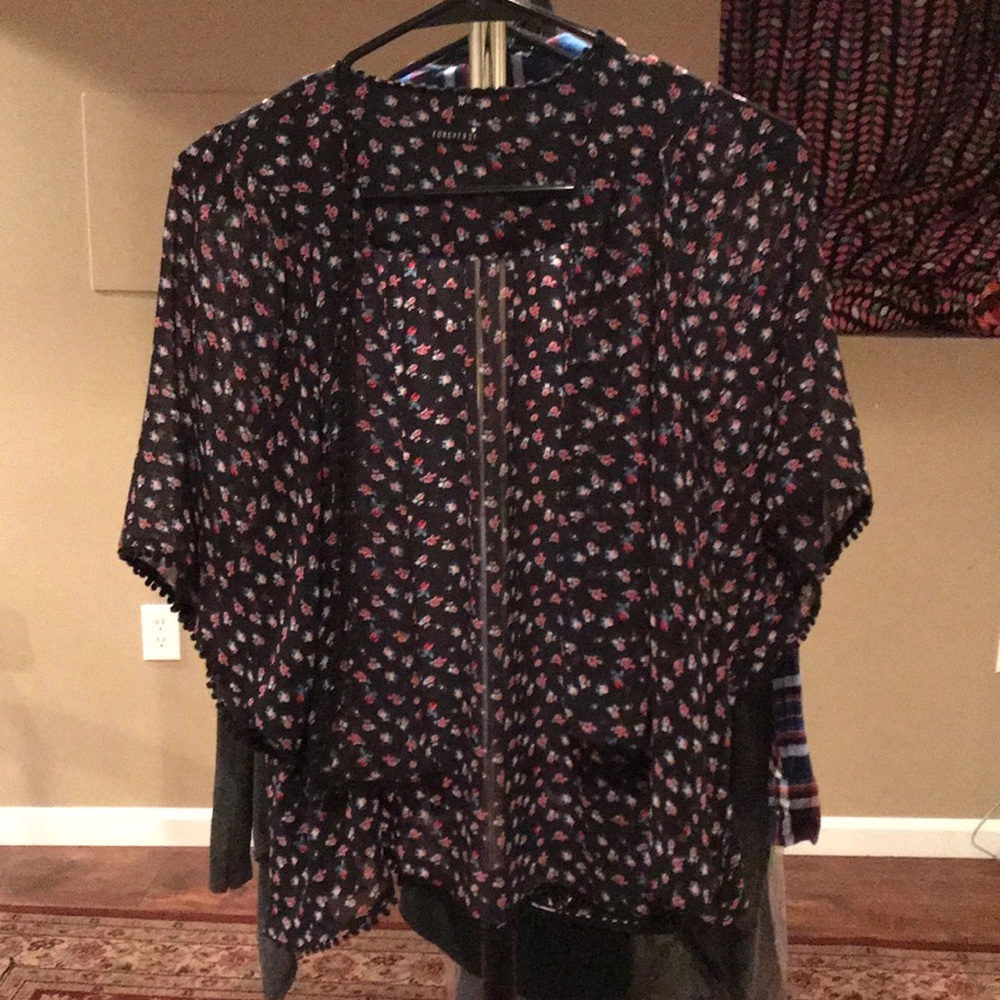 Forever 21 Modern Shaw, with floral pattern